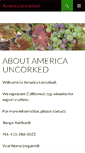 Mobile Screenshot of americauncorked.com